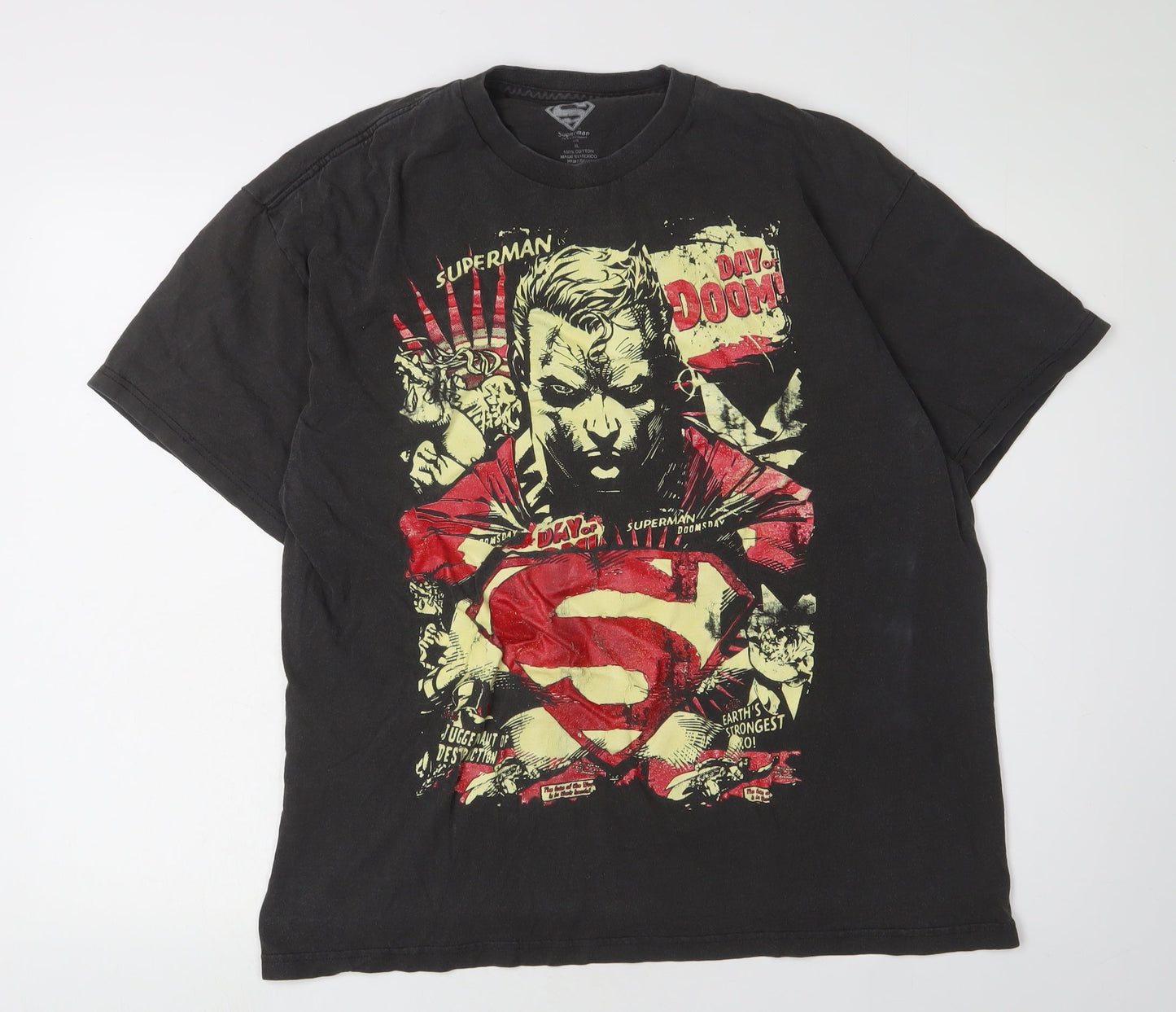 Superman Clothing Bundle - 5 Pack Preloved Mens T-Shirts