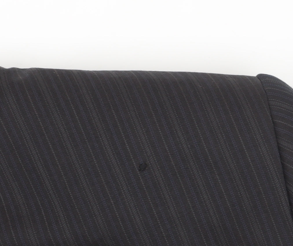 Simon Carter Men's Black Blazer, 44R, Notch Lapel