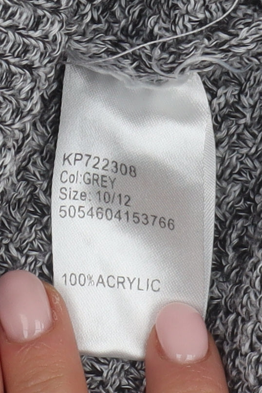 Izabel London Women's Grey Pullover Jumper, Size 10/12