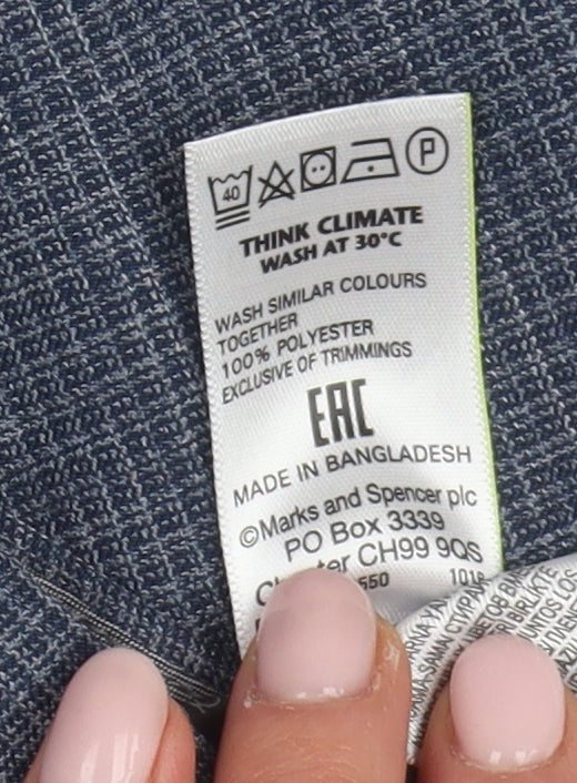 Marks & Spencer Men's Blue Dress Pants Size 36