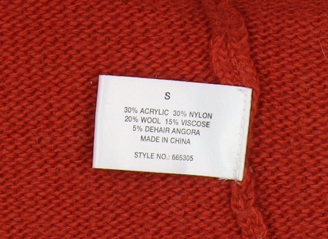 Minuet Petite Women's Red Cardigan Jumper S