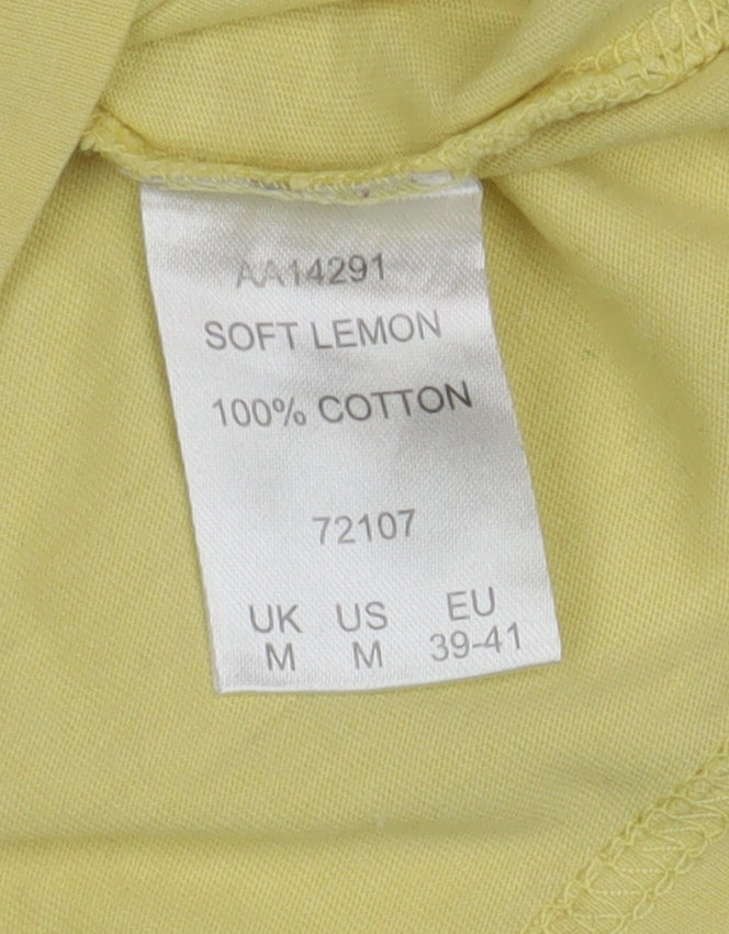 Cotton Traders Women's Yellow M Tank Top