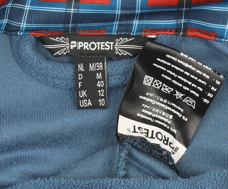 Protest Women's Blue Basic Jacket Size 12