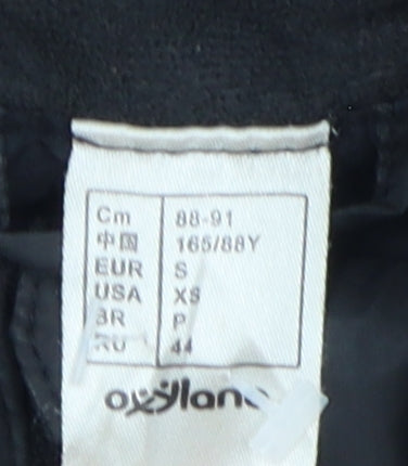 Oxylane Women's Black 16 Puffer Jacket Lightweight