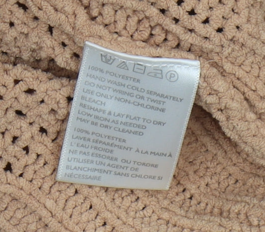 Urban Outfitters Women's Beige Cable-Knit Pullover, Size S
