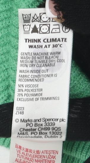 Marks & Spencer Women's Green Skirt, L, No Pattern