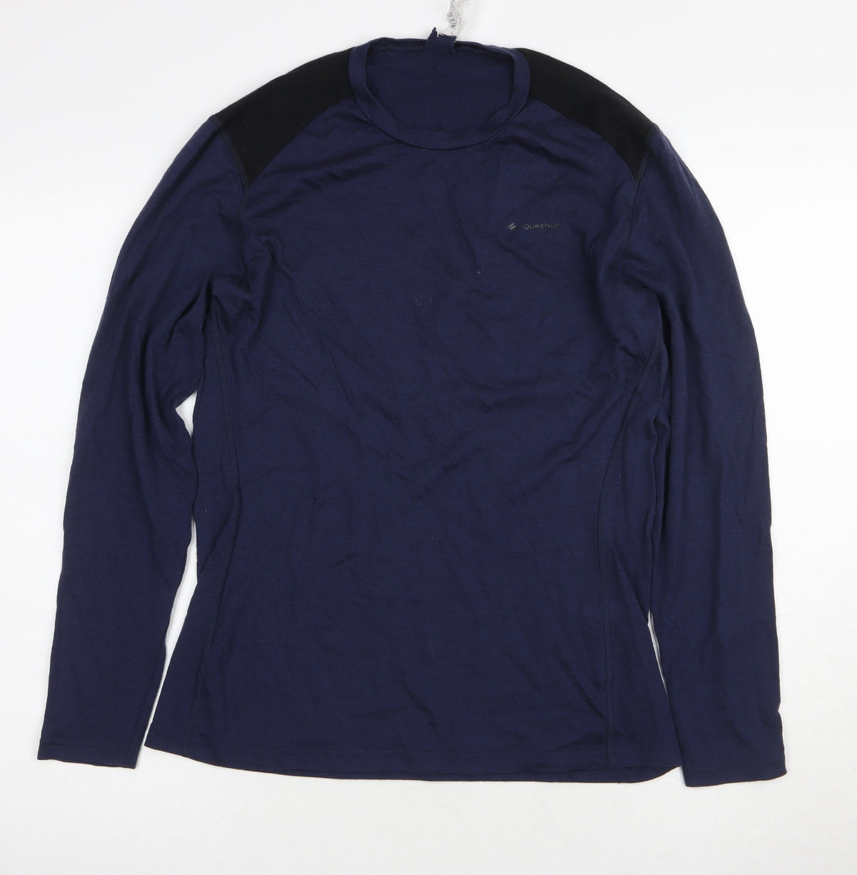 Decathlon Men's Blue Long Sleeve T-Shirt, Size S