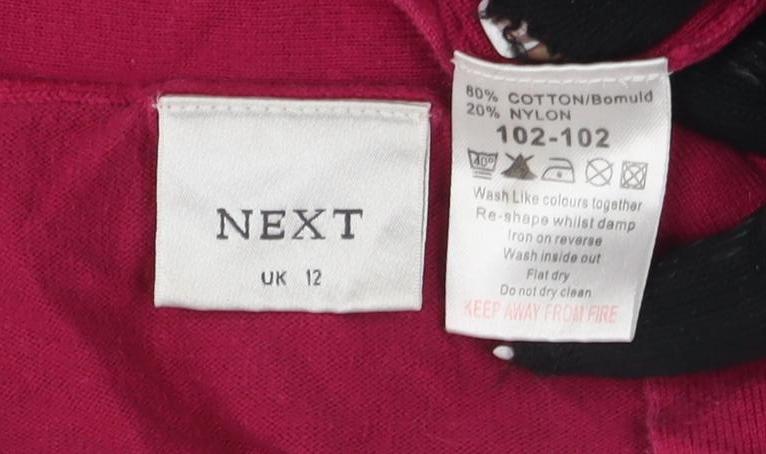 NEXT Women's Red Long Sleeve Basic Top Size 12