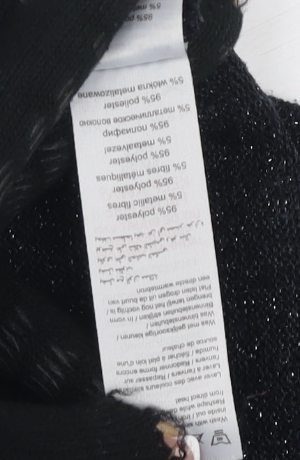 New Look Women's Black Size 8 Pullover Jumper