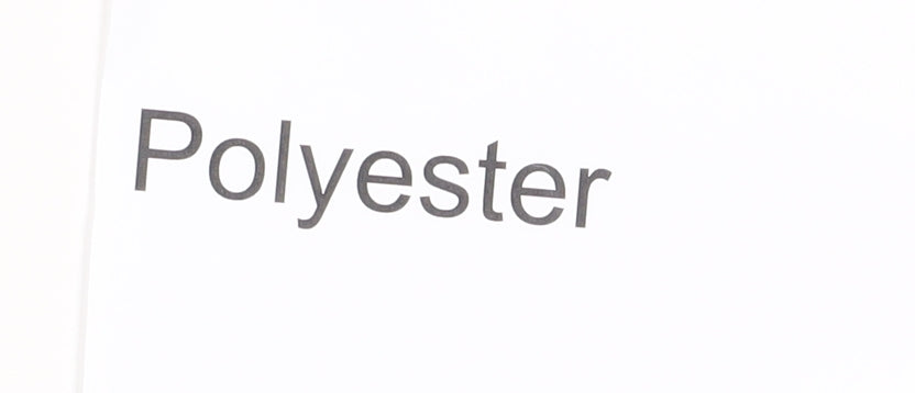 Brand and care label for Acca Mukka boys’ blue green puffer jacket 11-12 years