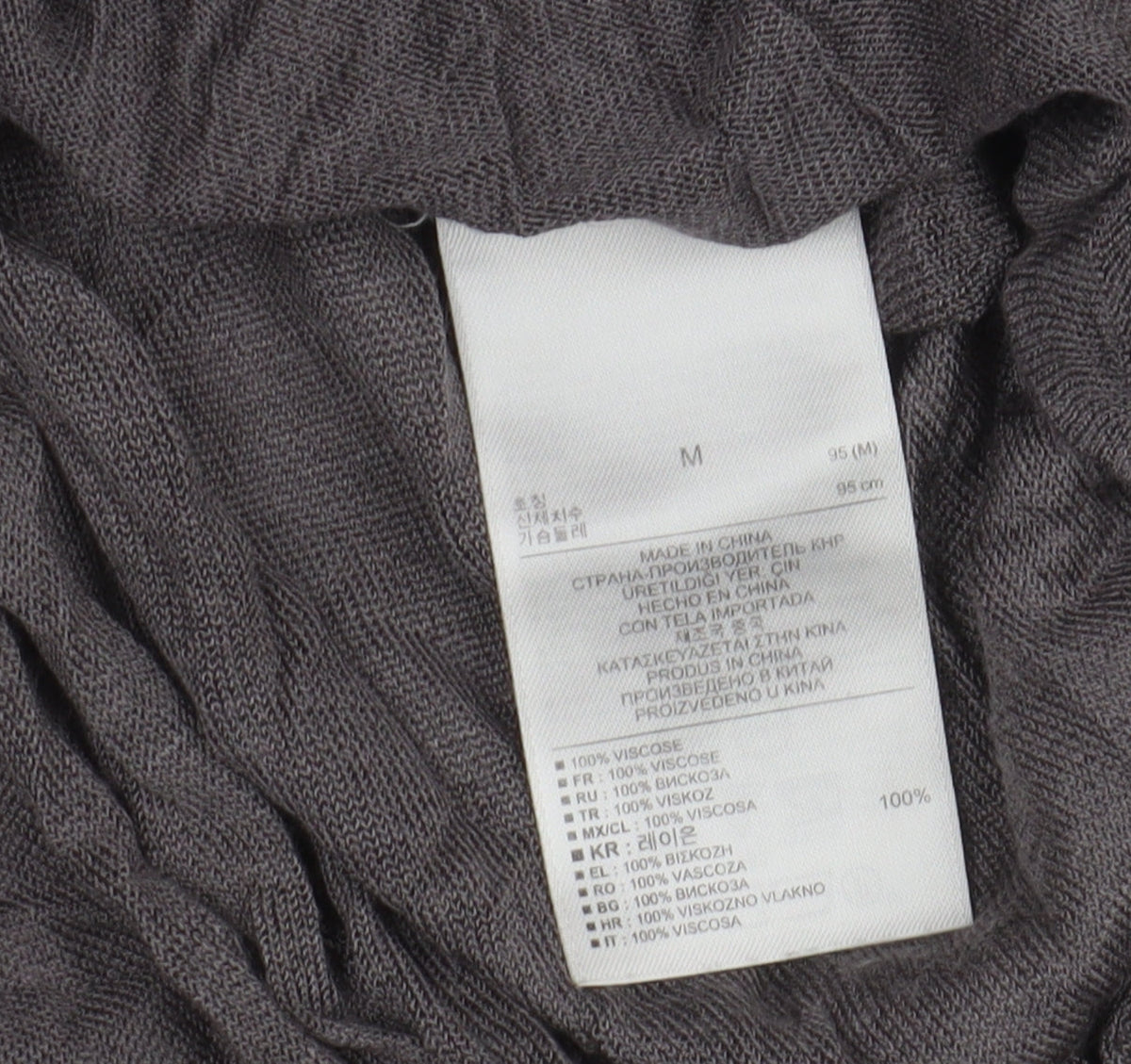 Gap Women's Grey Blouse Medium Size Viscose Casual