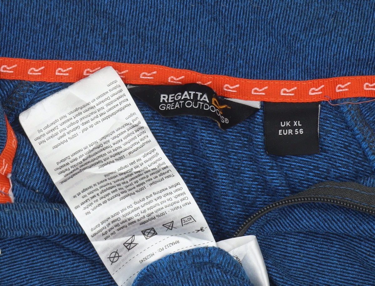 Regatta Men's Blue XL 1/2 Zip Sweatshirt