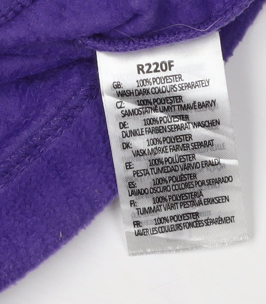 Result Core Women's Purple Fleece Jacket XS