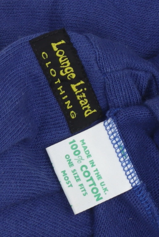 Lounge Lizard Women's Blue Long Sleeve Top