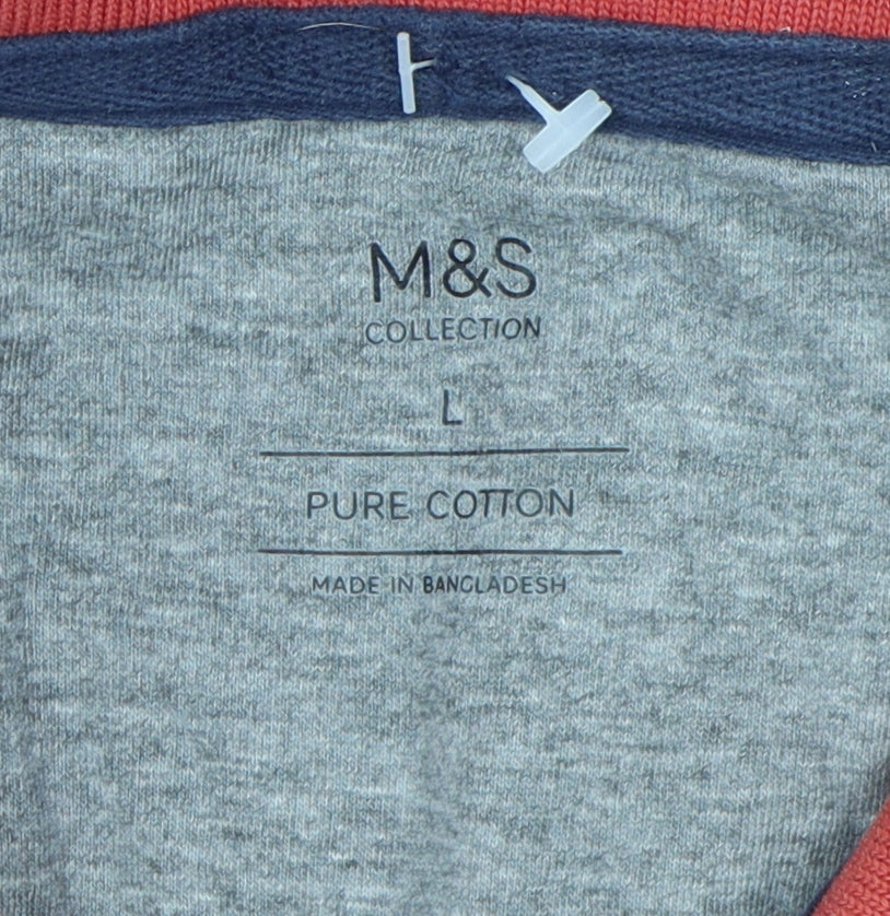 Marks & Spencer Men's Red L Polo Shirt