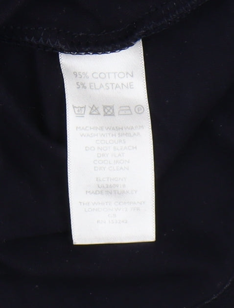 White Label Women's Black Long Sleeve Basic T-Shirt