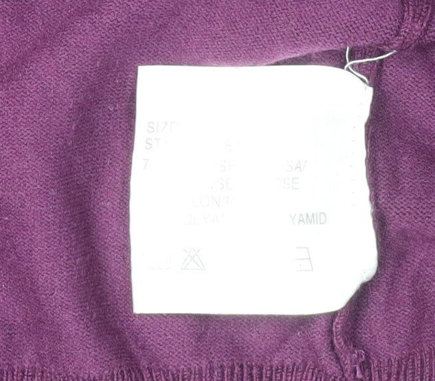 Image Women's Purple Studded Cardigan - S