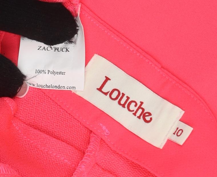 Louche Women's Pink Trousers Size 10