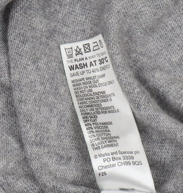 Marks & Spencer Grey Women's Cardigan Size 12