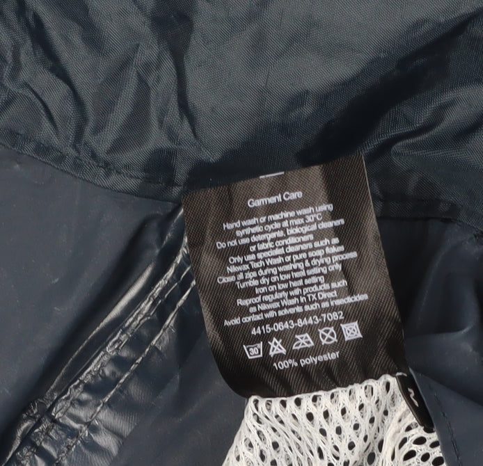 Highlander Men's Black Waterproof Rain Jacket M