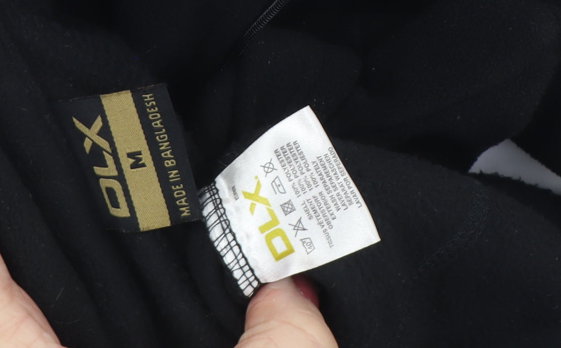 DLX Women's Black Pullover Hoodie M