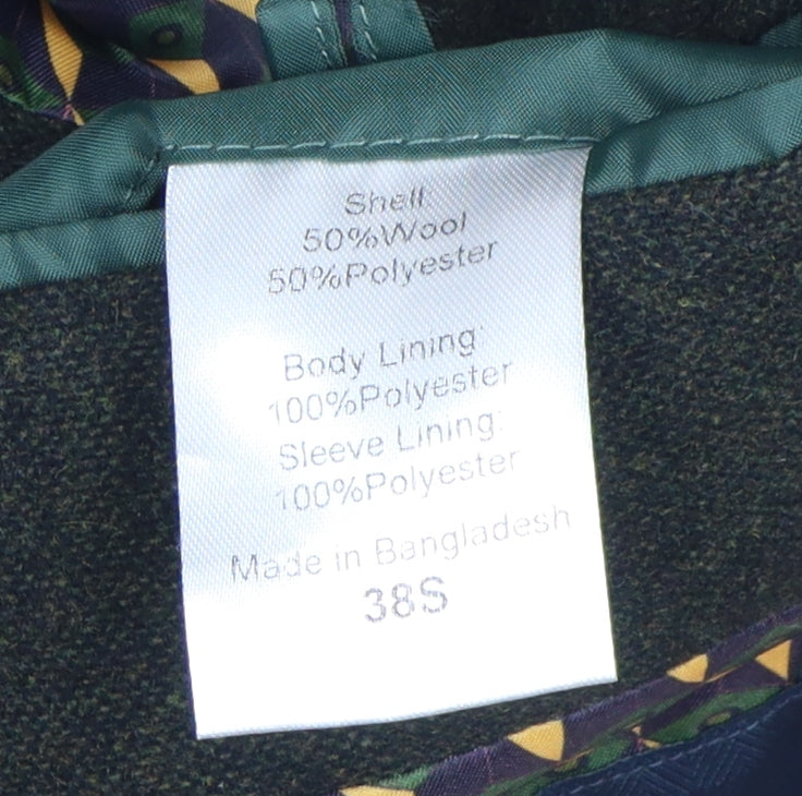 Sawyers & Hendricks Men's Black Blazer 38S