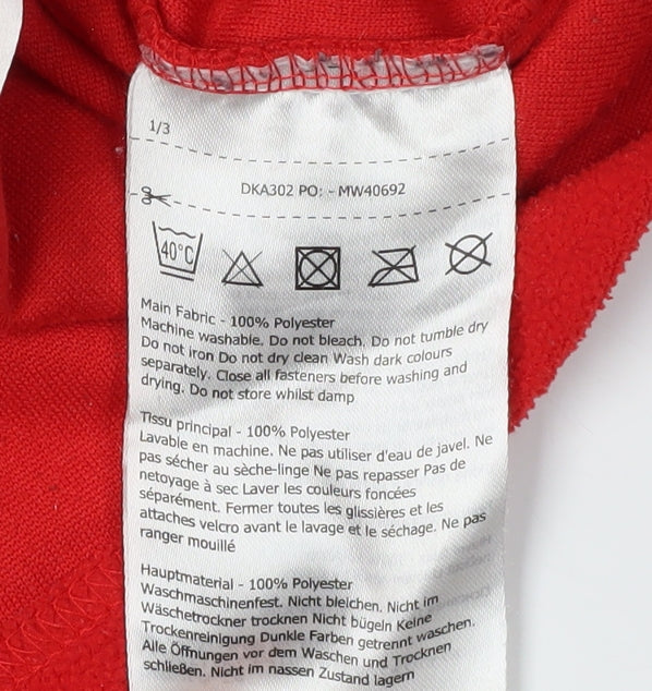 Dare2b Boys Red Fleece Pullover Sweatshirt 13Y