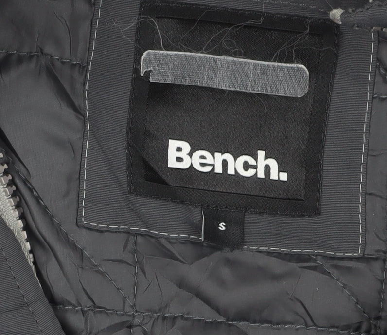 Bench Men's Grey parka Jacket Size S