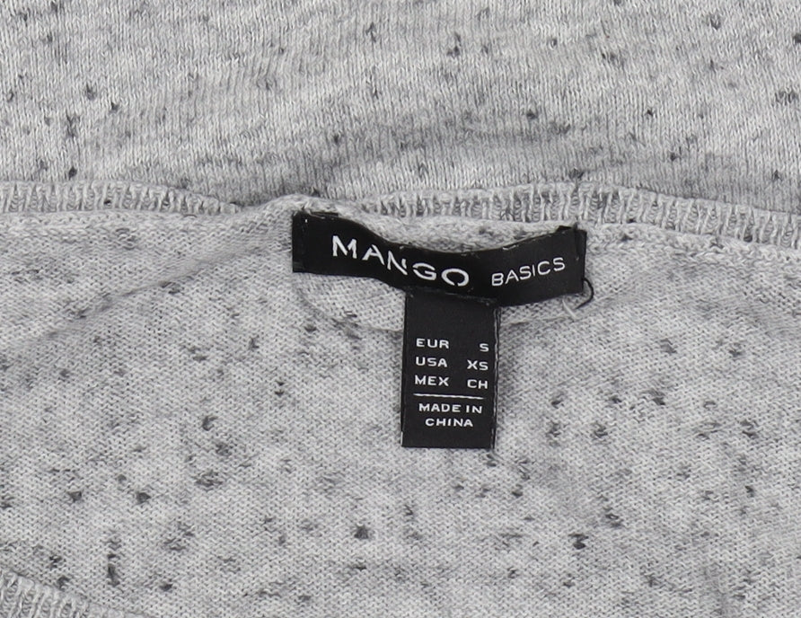 Mango Women's Grey Pullover Jumper XS