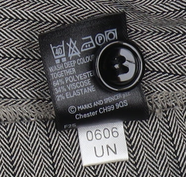 Marks and Spencer Women's Grey Dress Pants Size 14
