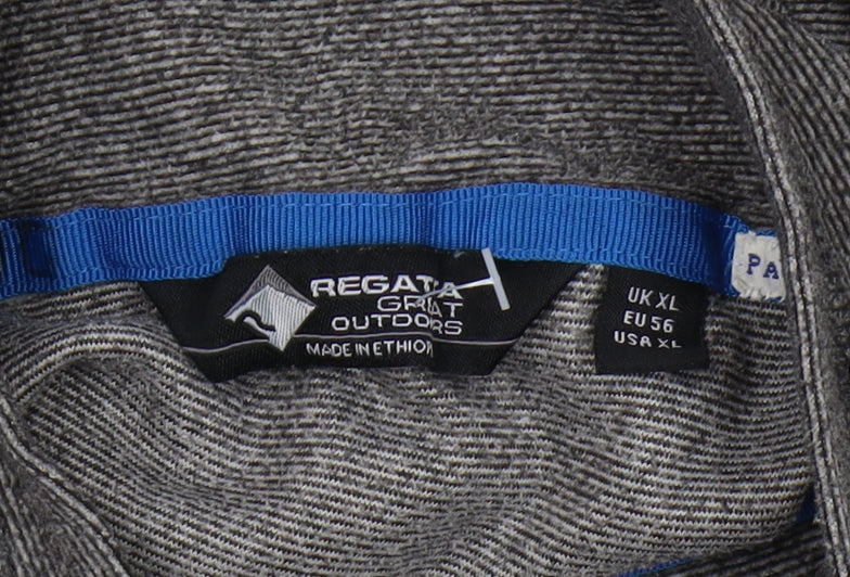 Regatta Men's Grey XL 1/4 Zip Sweatshirt