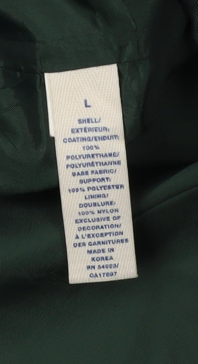 Old Navy Green Men's Anorak Jacket L Hooded