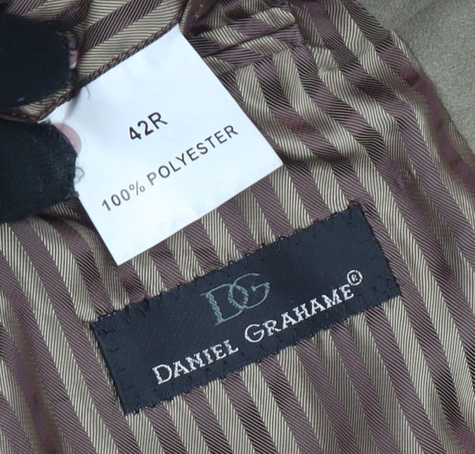 Daniel Grahame Men's Brown Blazer - 42R, Classic Style