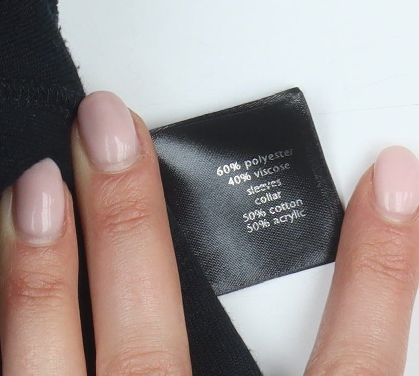 Marks and Spencer Women's Black Basic Jacket Size L