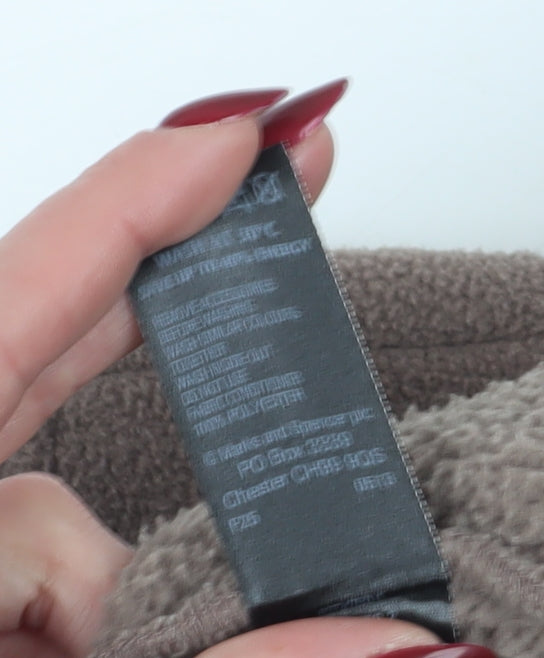 Marks & Spencer Women's Brown Fleece Jacket