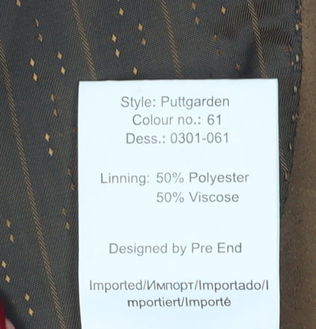 Pre End Men's Brown Blazer, Size M 40, Casual