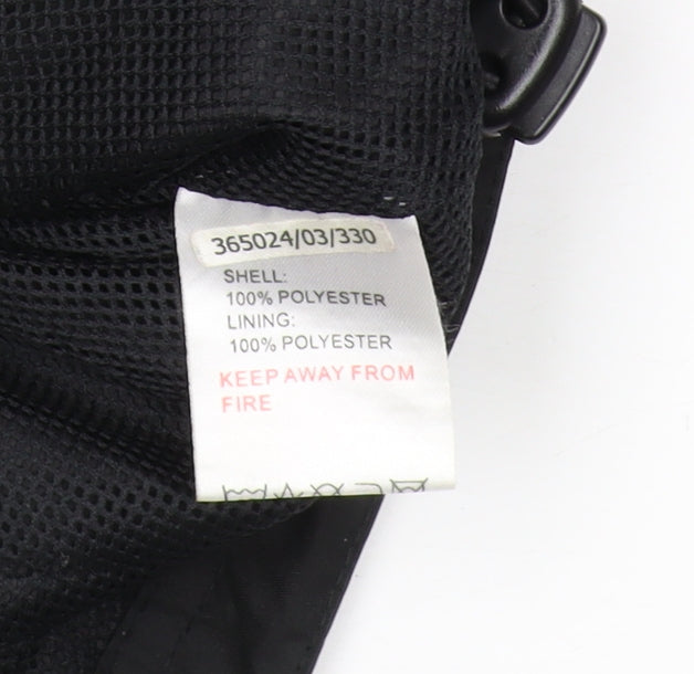 Dunlop Women's Black Hooded Jacket, Size 8