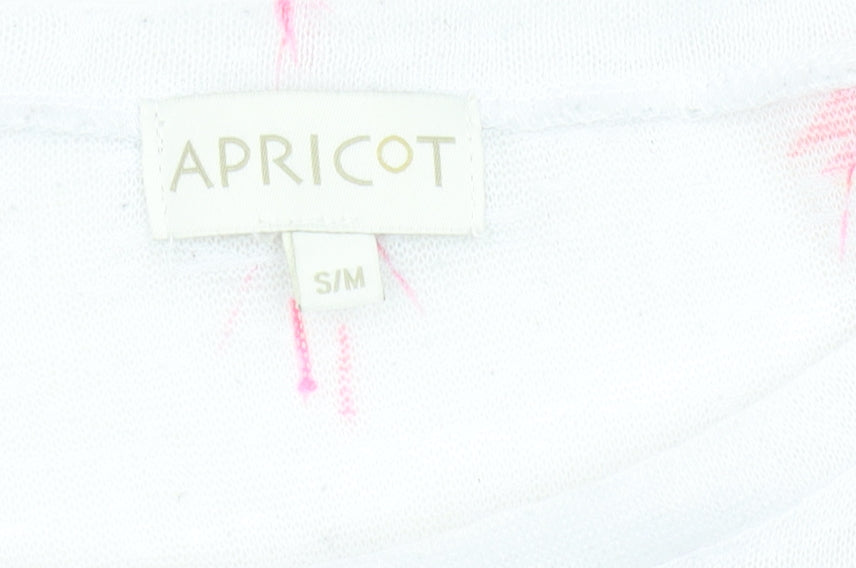 Apricot Women's White Flamingo T-Shirt, Size S