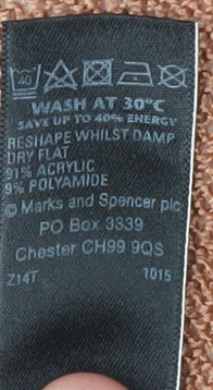 Marks & Spencer Women's Orange Cardigan Size 12