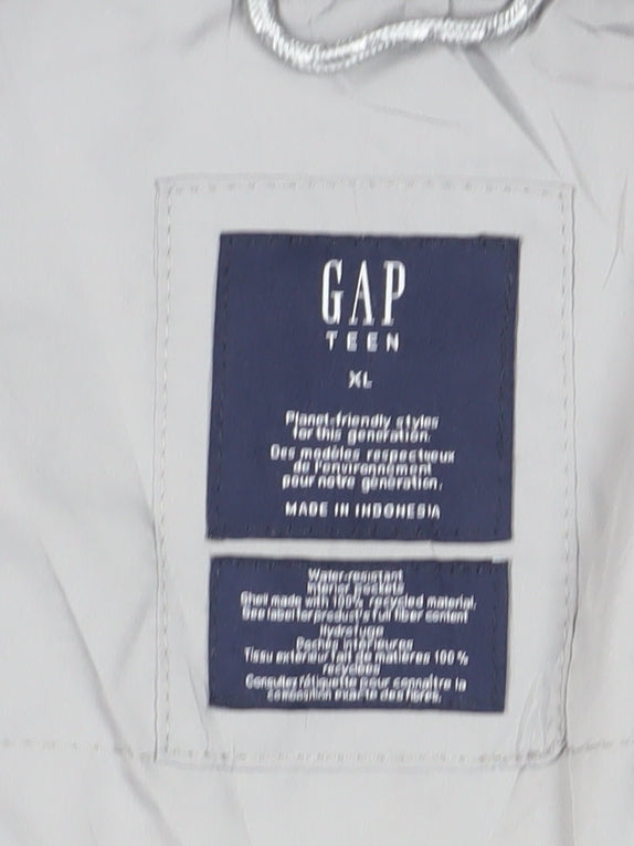 Gap Boys Grey Water Resistant XL Basic Jacket