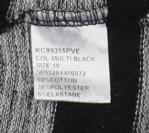 Izabel London Women's Multicoloured Striped Cardigan Size 10