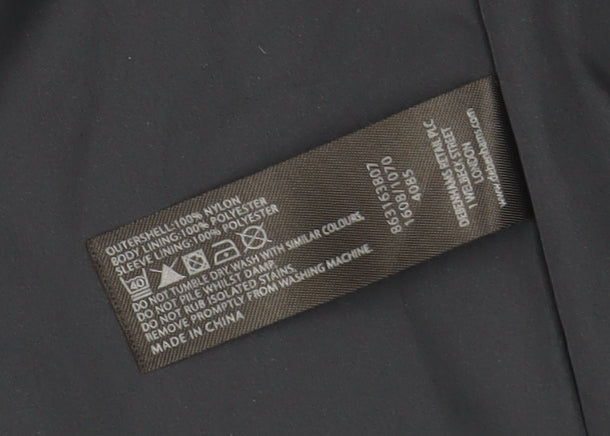 St. George by Duffer Men's Black Military Jacket S