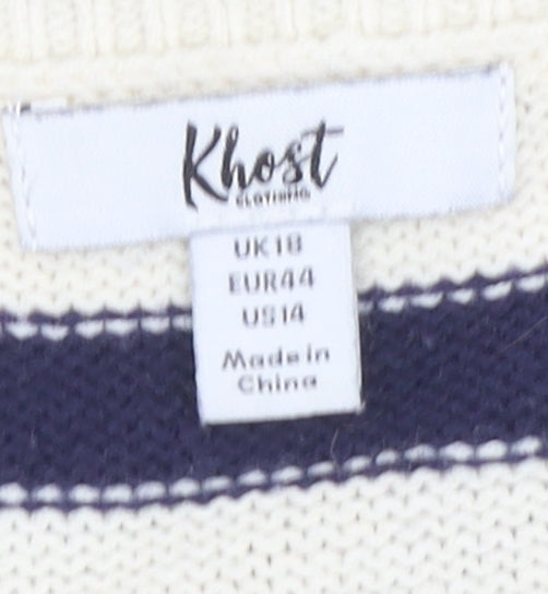 Khost Clothing Women's Striped Pullover Jumper