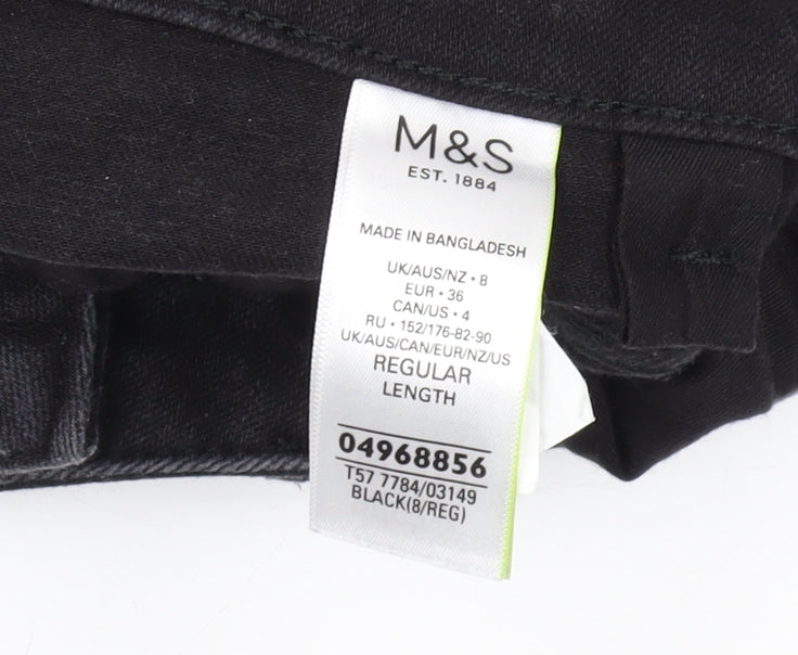 Marks and Spencer Women's Black Skinny Jeans Size 8