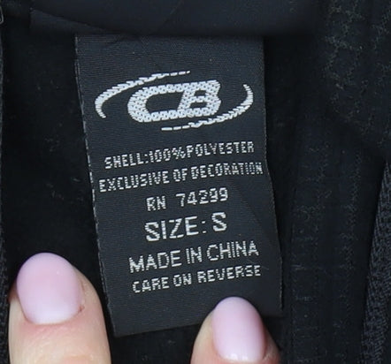 CB Women's Black Full Zip Hoodie - Size S