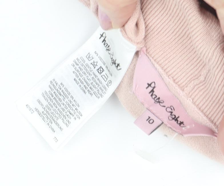 Phase Eight Women's Pink Jumper Size 10