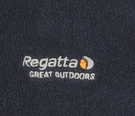 Regatta Men's Blue Fleece 1/4 Zip Sweatshirt L