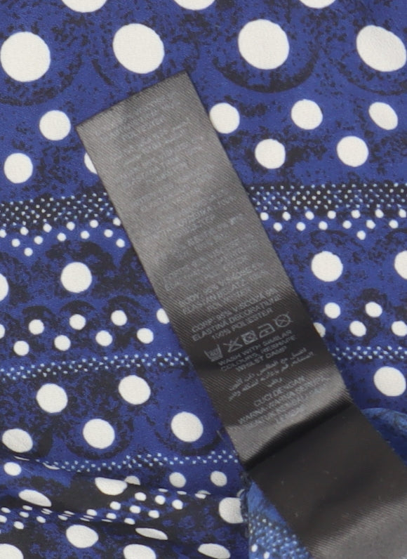 B by Ted Baker Women's Blue Polka Dot Tee