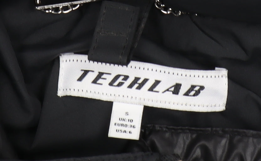 TECHLAB Women's Black Parka Jacket Size 10