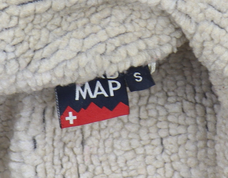 ROAD MAP Men's Blue Fleece Jacket S - Casual Outdoor Warmth